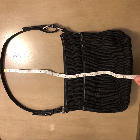 The Sak Black Knit Shoulder Bag - Picture 12 of 13